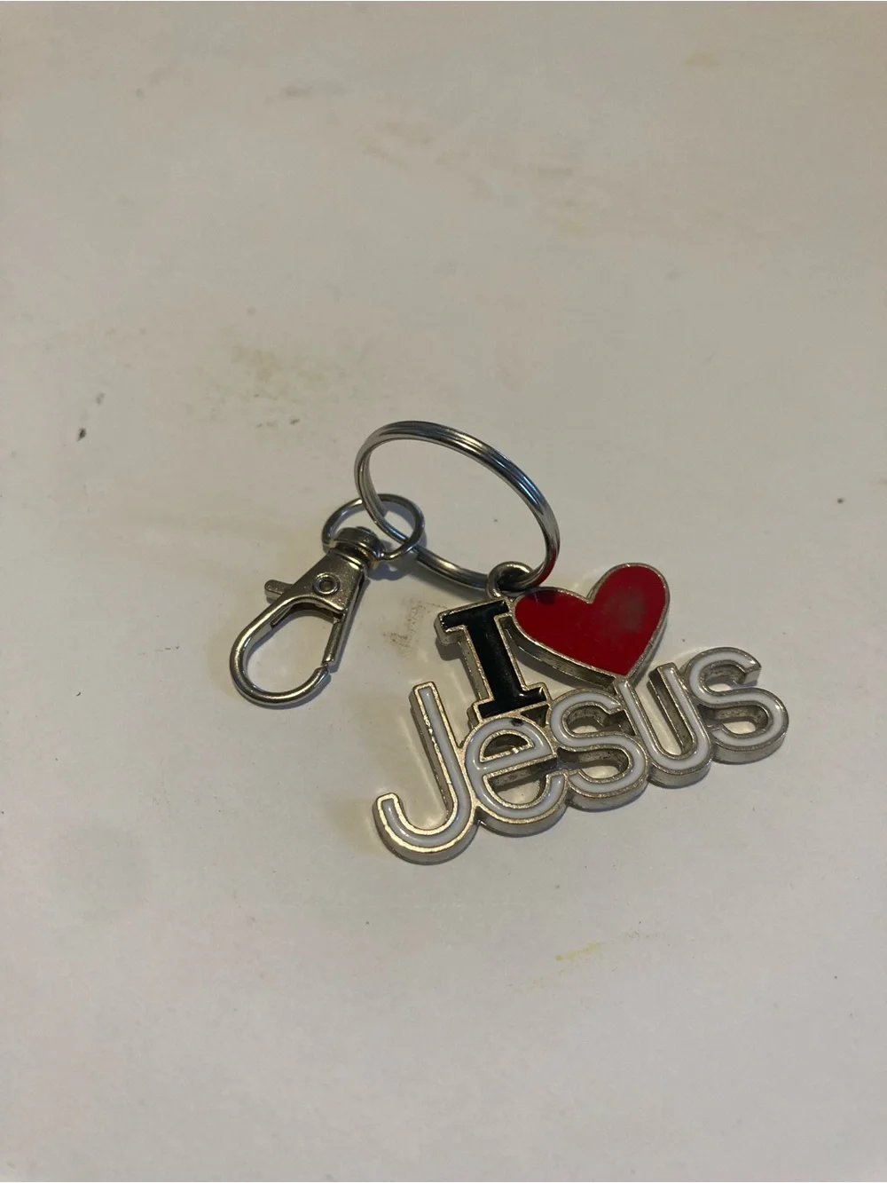 I Love Jesus key Chain